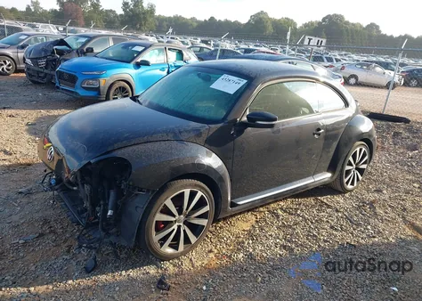 2012 Volkswagen Beetle 2.0T из США, поврежденный, VIN 3VW4A7AT6CM632063